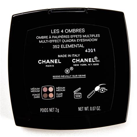 Chanel elemental 352